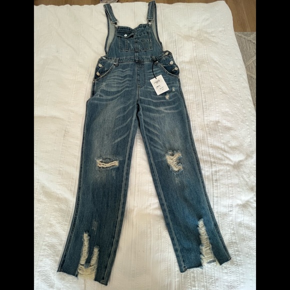 Inseam One, slim-Straight overalls in size small. NWT! - Picture 7 of 14